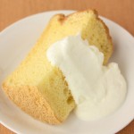 豆乳シフォンケーキ