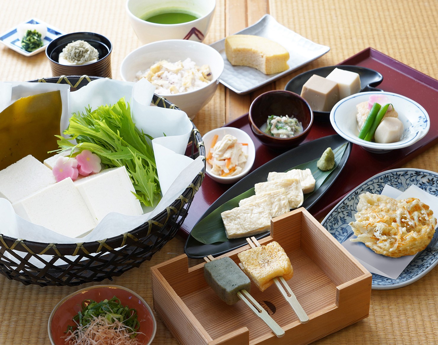 京豆富 不二乃 お食事メニュー
