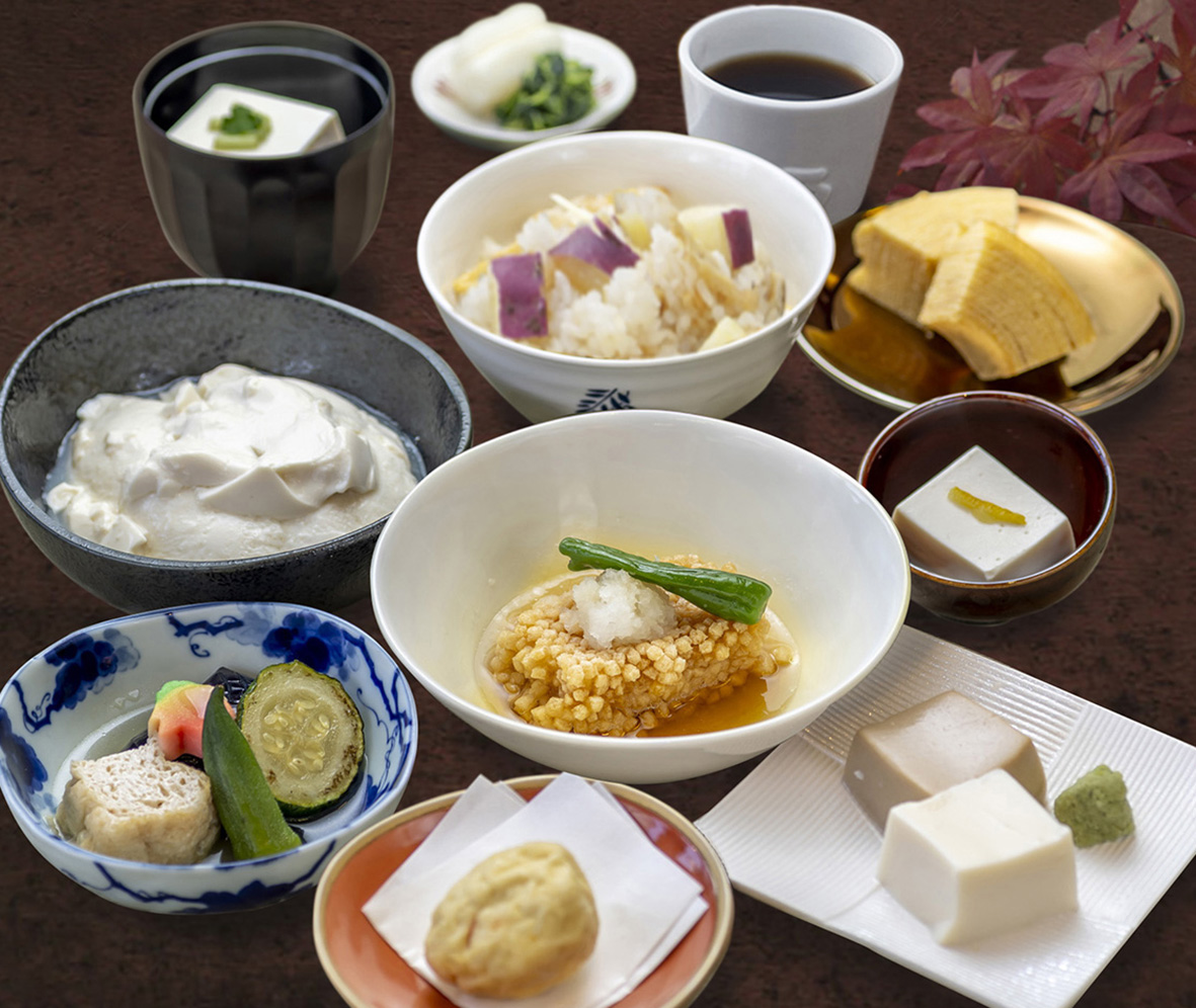 京豆富 不二乃 お食事メニュー
