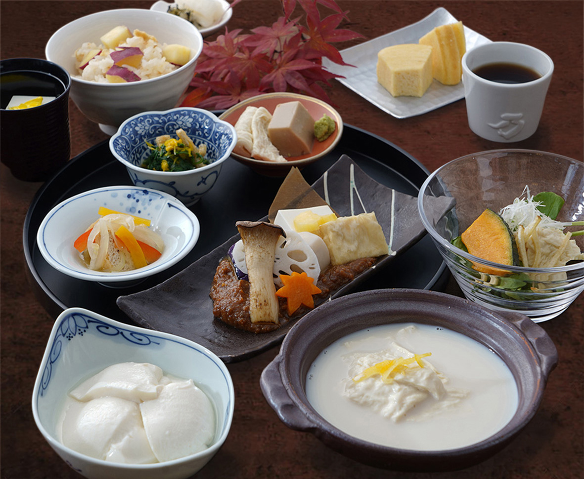 京豆富 不二乃 お食事メニュー