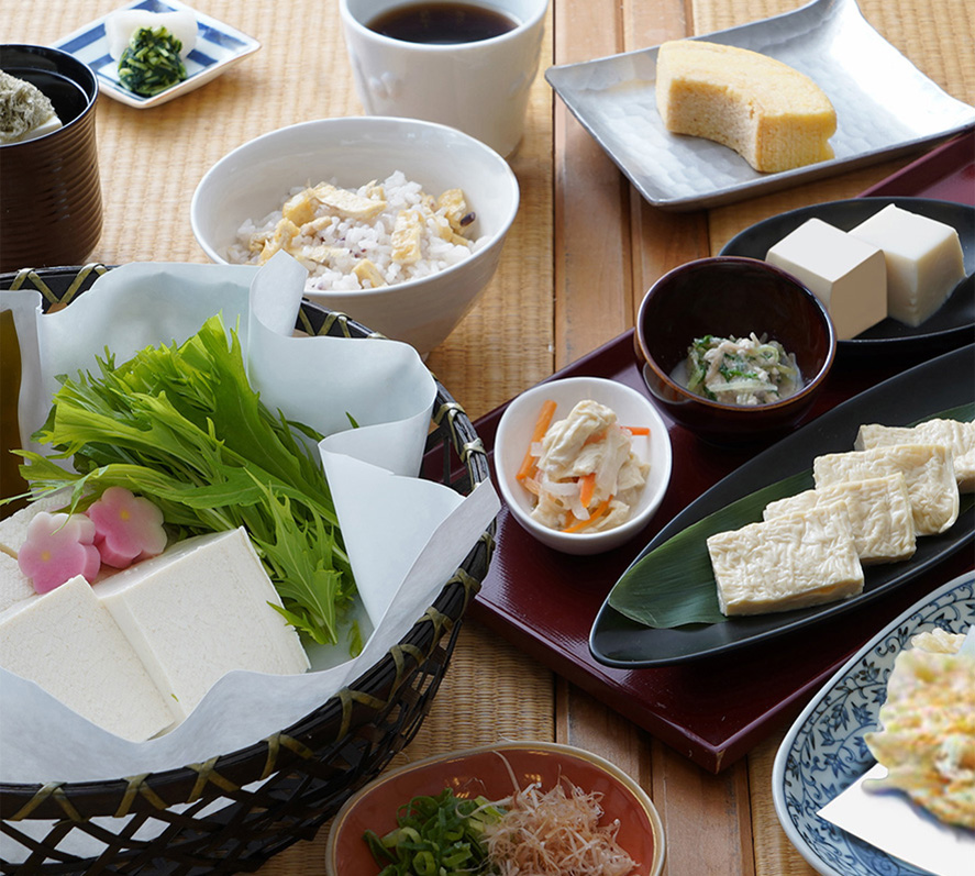 京豆富 不二乃 お食事メニュー