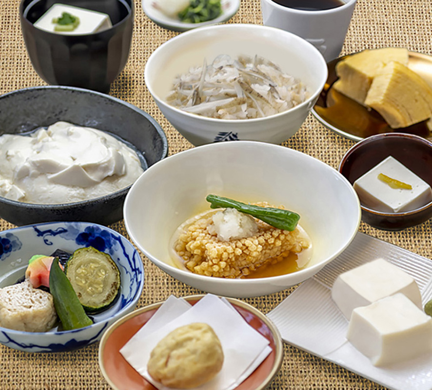 京豆富 不二乃 お食事メニュー