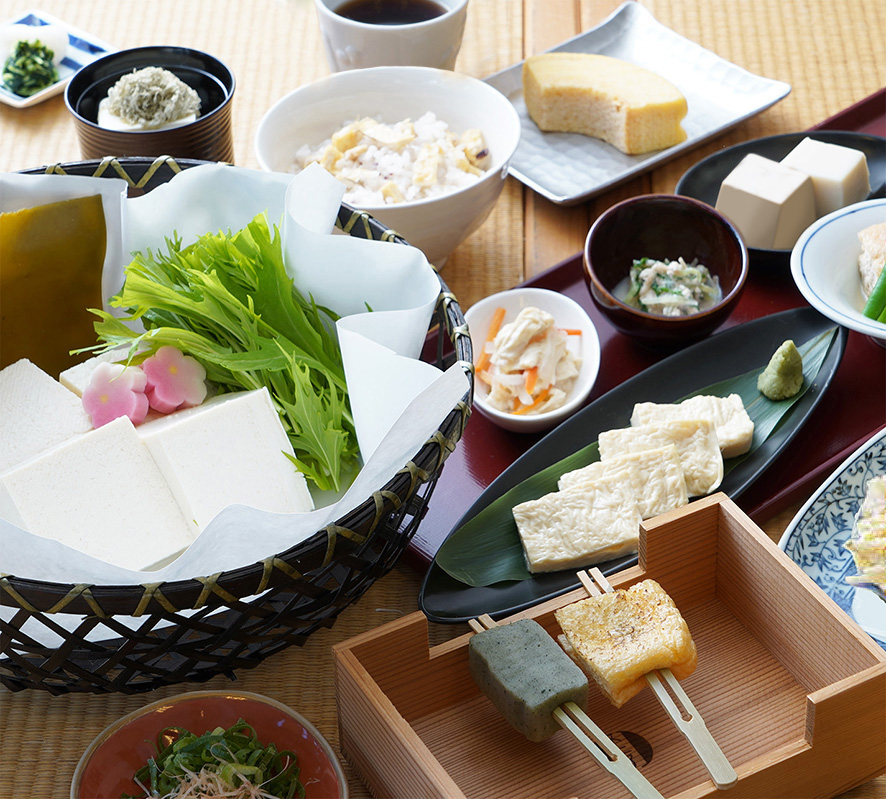 京豆富 不二乃 お食事メニュー